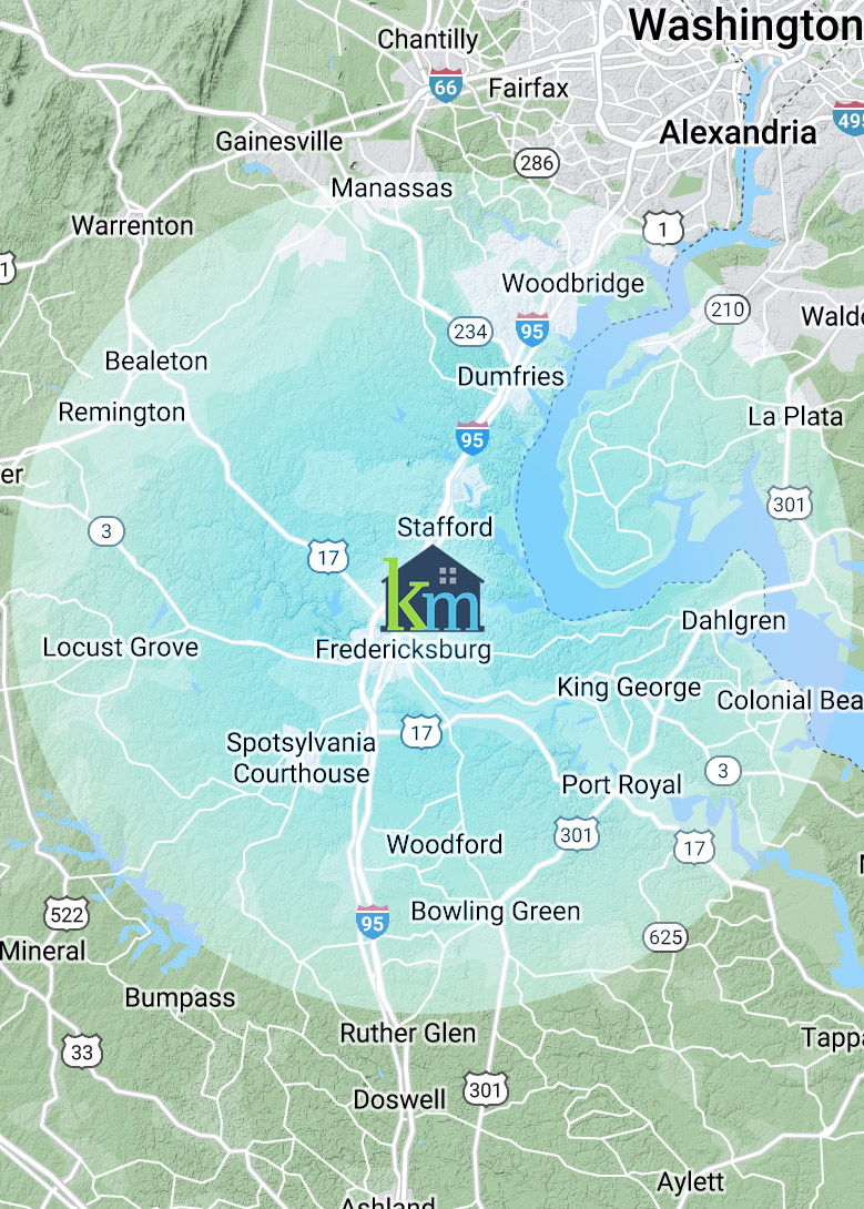 service radius map