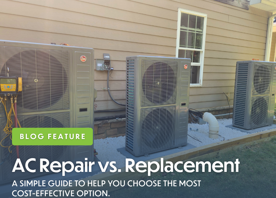 AC Repair vs. AC Replacement: How to Decide